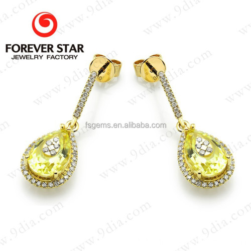 Best Selling 14K Light Weight Gold Earring Models